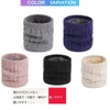 HDCMLF Neck Warmer, Women's, Men's, Rib Knit, Brushed Lining, Double