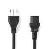 Nedis Power Cable - Italy Plug - IEC-320-C13 - Straight