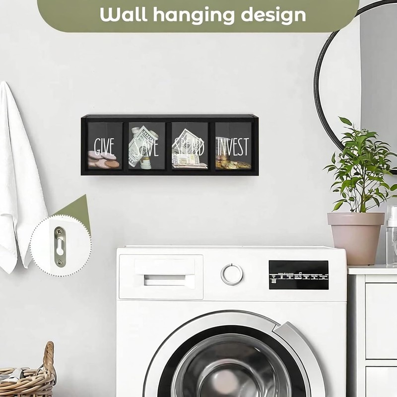 Save Spend Give Bank For Caja de Ahorros de Pared