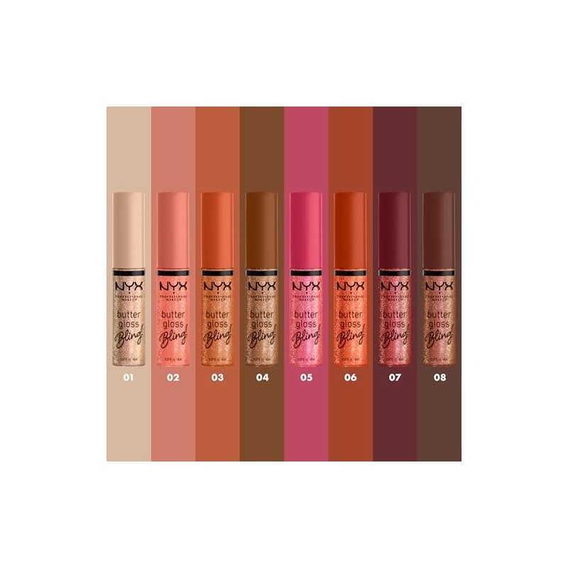 NYX Professional Makeup Butter Gloss Bling Tono She Got Money