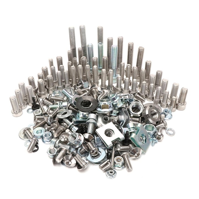BIUGERCN Motorcycle Fairing Bolts Body Bolts Nuts Billet Steel for