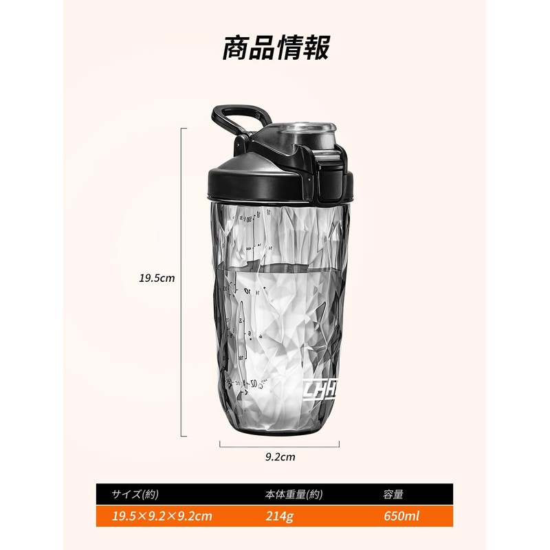 Lohanway (LHHW) Protein Shaker, BPA Free Shaker, Protein Shaker, Using