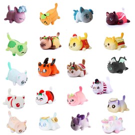 YGMXZL Plush Stuffed Cat Kawaii Plush Toy Fluffy Vehicle Filled Plush Gifts for Home Decoration, Friends, Children's Gift (H)