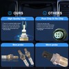 4Pcs 234-5010 234-4355 234-4368 O2 Oxygen Sensor Upstream Downstream Compatible