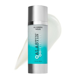 ALASTIN Skincare Suero facial hidratante IMMERSE de ácido hialurónico (1 onza), suero restaurador que combate la piel seca y deshidratada, para una piel radiante y brillante