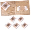 Healeved 500pcs Wooden Stick Cotton Swabs Double Tipped Australian Cotton