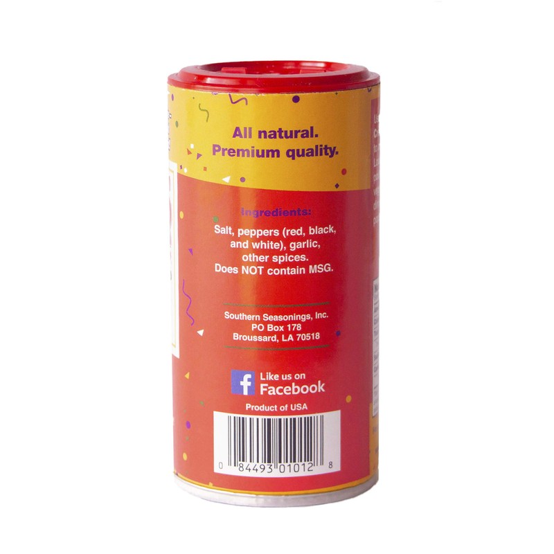 Creole Seasoning 3.8 oz Cajun's Choice Louisiana Foods (Pack of