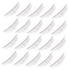 Baluue 20pairs Voluminous False Eyelashes Handmade Wispy Lashes for Makeup