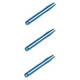 BESPORTBLE 3 Pcs Titanium Portable Camping Tool Mini Clamp Survival Gear Lightweight Outdoor Supplies