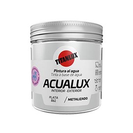 Titanium Aqualux Metallic 75ml Silver