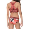 Maaji Bañador para niñas, Rojo, 02