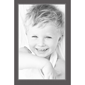18x29 Cinder / Charcoal Custom Mat for Picture Frame with 14x25 opening size (Mat Only, Frame NOT Included)