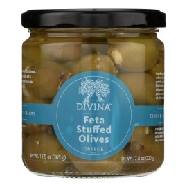 UD_Divina Case of 6 7.8 Oz Olives Stuffed with Feta Cheese Dairy Snacks