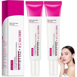 7.0 + TXA 4.0 CREAM,arbutina 7 y txa 4, Cremas De Manchas Faciales,Crema Facial Hidratante para Manchas Oscuras, Pecas, Imperfecciones y Pigmentación