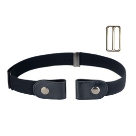 INF Buckleless Elastic Belt (One Size) Black
