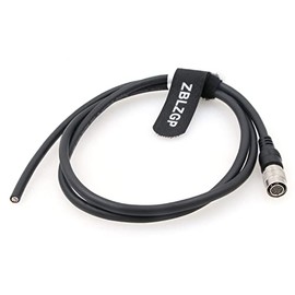 ZBLZGP Hirose 6 Pin Twisted Power IO Trigger Cable for Basler GIGE AVT CCD Camera (1M)
