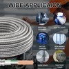 8/2 Metal Clad (MC) Cable with Ground 10ft, 8 Gauge