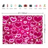 Heart Shape Backdrop Valentines Day Decoration 7x6ft Early 2000s Photography