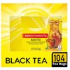 Black Tea Bags, Individually Wrapped, Perfect for Hot or Iced