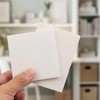 Transparent Sticky Notes, 500 Sheets Clear Sticky Notes Self-Stick Note