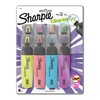 SHARPIE Highlighter, Clear View Highlighter with See-Through Chisel Tip, Tank