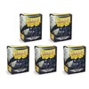 5 Packs Dragon Shield Classic Black Standard Size 100 ct
