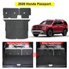 Cargo Mat with Backrest Protection for 2026 Honda Passport,TPE All