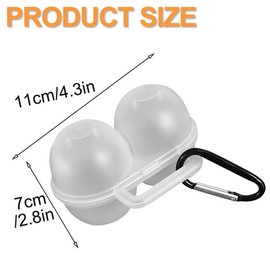 Eggs Storage Box with D Buckle Plastic Egg Storage Travel Case Box Leakproof Shockproof Protection Egg Storage Eggs Holder Case Refrigerator Crisper Camping Picnics Portable For Egg Storage Container