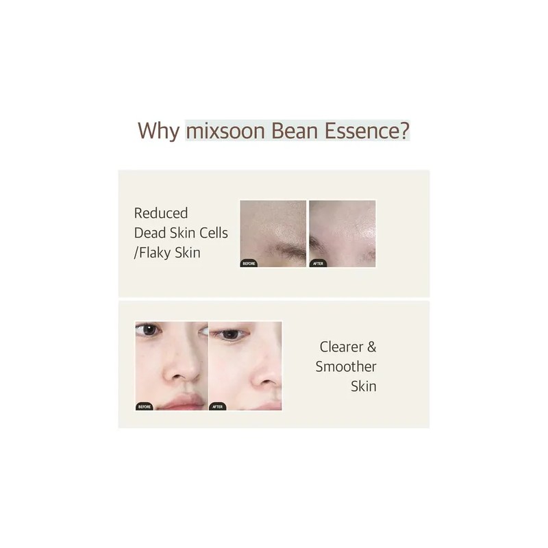 Exfoliante Mixsoon Esencia De Frijoles 1.01 Fl Oz Coreano Normal