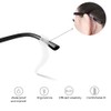 12 Pairs Eyeglasses Ear Grips, Anti-Slip Elastic Comfort Glasses Retainers
