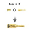 GELRHONR 4mm Banana Plug, Banana Plug Speaker Connectors, Gold Speaker
