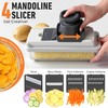 Mueller Vegetable Chopper Mandoline Slicer, Food Veggie Chopper, Cheese Grater,