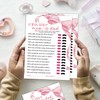 MXLINSW Pink Baby Shower Games for Girl, Guess Who Mom