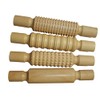 Major Brushes Wooden Rolling Pins - Pack of 4
