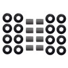 For Arctic Cat Shock Bushing Kit, Upper Lower Front Rear
