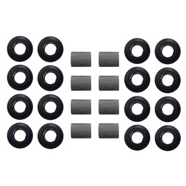 For Arctic Cat Shock Bushing Kit, Upper Lower Front Rear Shock Bushing for Arctic Cat 250 300 375 400 454 500 650, 21-0001