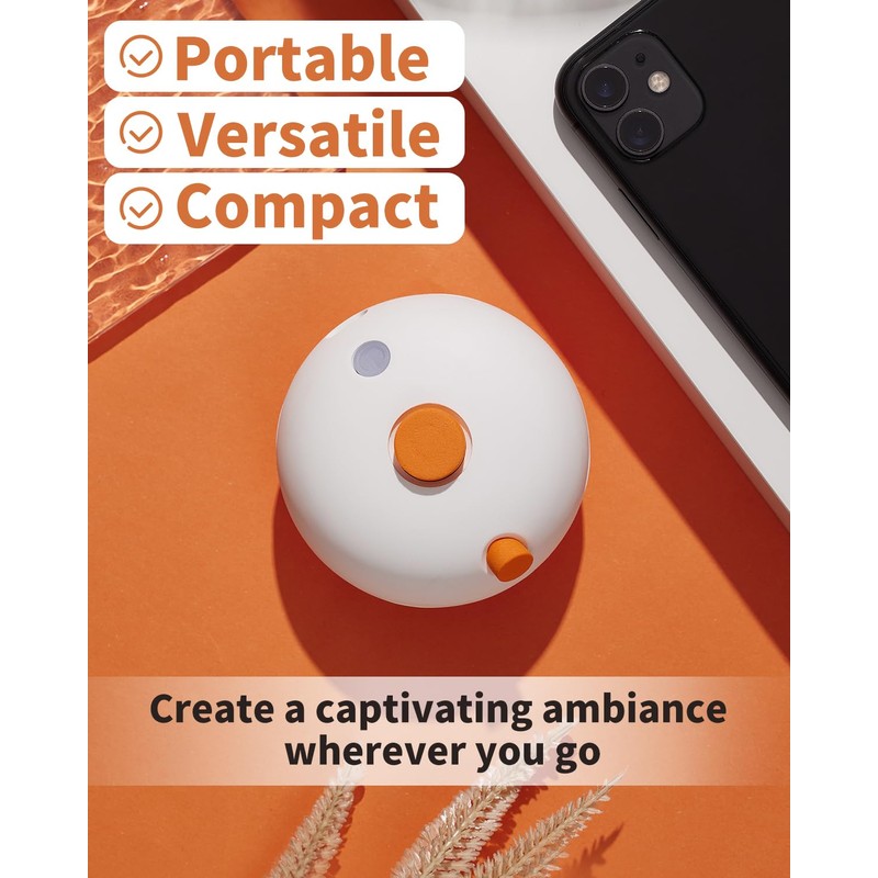 VTS Waterless Diffuser, Portable Waterless Diffusers for Essential Oils, Aromatherapy