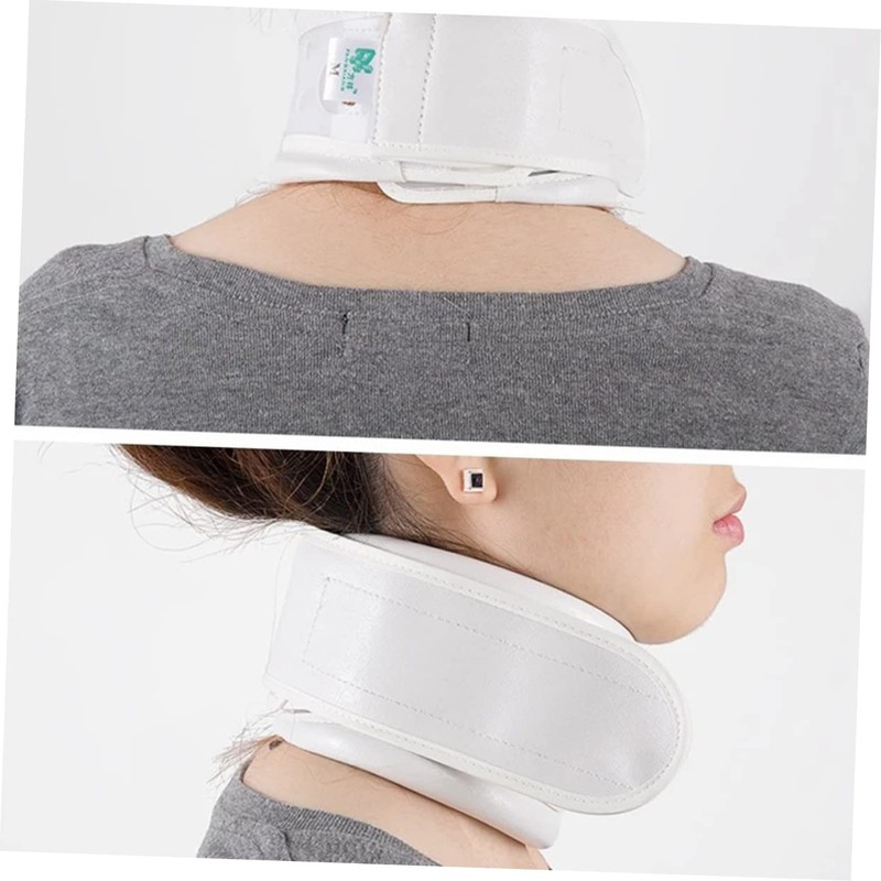 Gatuida Neck Brace Support Support Adjustable Straps Breathable Material for