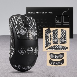 IMMOENUC Mouse Grip Tape, Suitable for Deathadder V3 HyperSpeed Mouse, Anti-Slip Tape, PVC Material, Color Seal, Sweat Absorption and Anti-Slip Skin