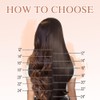 HotLulana Clip-In Real Hair Extensions, 120 g, 7 Pieces, 50