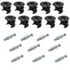 Gedotec Furniture Connector Set Eccentric with Cover Edge Cabinet Connector