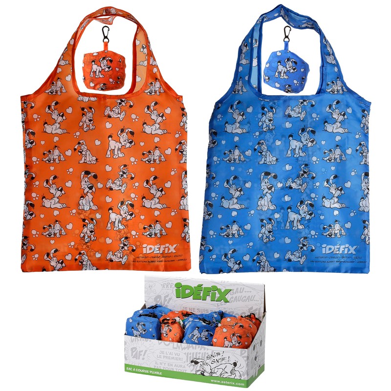 Puckator Asterix Foldable Reusable Shopping Bag - Idefix (Dogmatix) Design