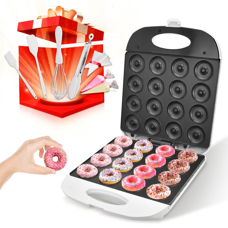 DSP All in One 2 Inch Mini Donut Maker, Non-Stick,