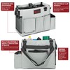 Vinsani Cleaning Caddy Multifunctional Storage Organiser Bag with Handle and