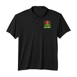 12 Years Old of Being Laser-Tastic 12th Laser Tag Birthday Performance Polo Shirt