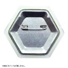CONC CO410 Hexagon Tin Badge Cover