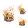 AIMALL Aquarium Resin Coral Decorations, Marine Simulation Micro Landscape for