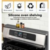 2Pcs Stove Top Shelf Silicone Magnetic Leak Proof Anti Slip