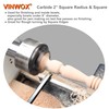 VINWOX 20" Full Size 4 PCS Carbide Wood Lathe Turning