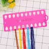 Artibetter 5pcs Embroidery Floss Organizer Plastic Cross Needlework Thread Holder